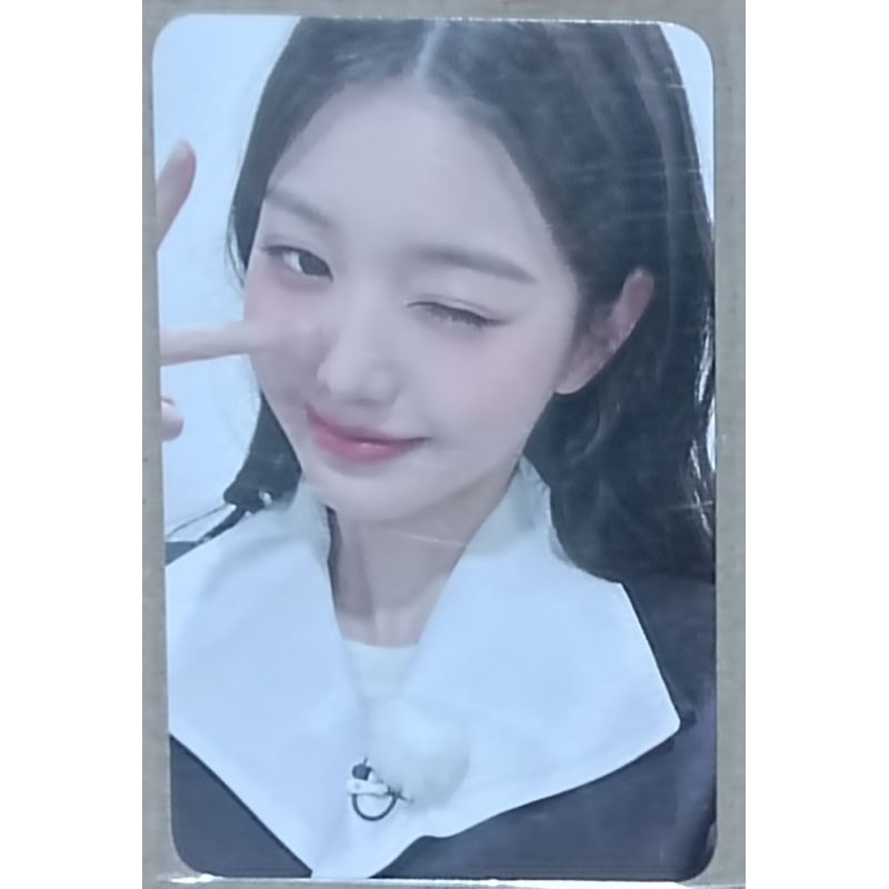 Thẻ ảnh photocard official chính hãng I've 1st full album IVE official wonyoung Liz rei gaeul lesseo yujin ktow4u
