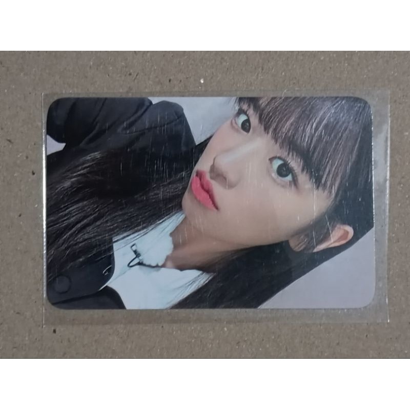Thẻ ảnh photocard official chính hãng I've 1st full album IVE official wonyoung Liz rei gaeul lesseo yujin ktow4u