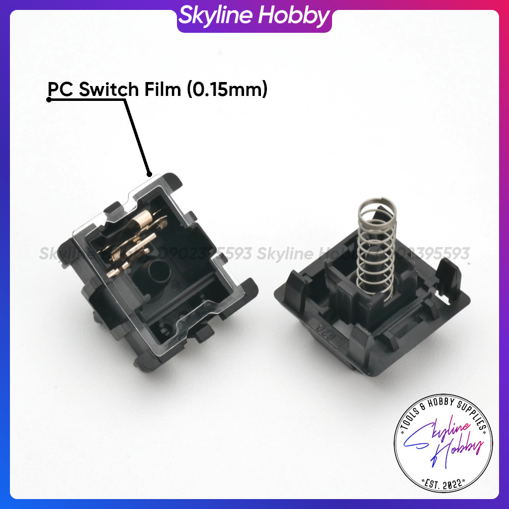 Switch Films - Các loại Film dùng mod Switch bàn phím cơ - Poron Switch Film, PC Switch Film