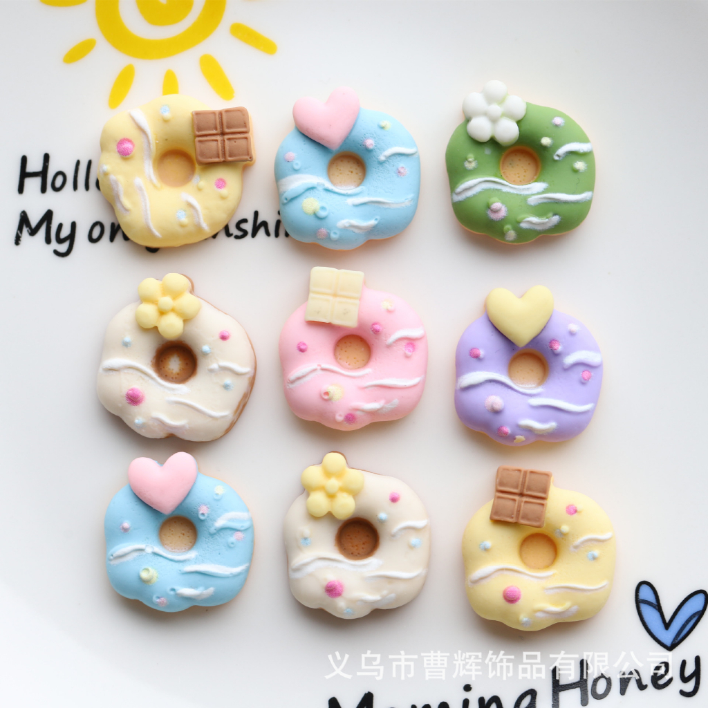Charm donut hoa quả 2