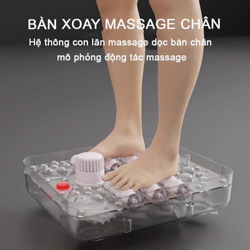 Chậu ngâm chân massage hồng ngoại gấp gọn cao cấp - Bồn ngâm chân massage thảo dược. dụng cụ ngâm chân massage thư giãn