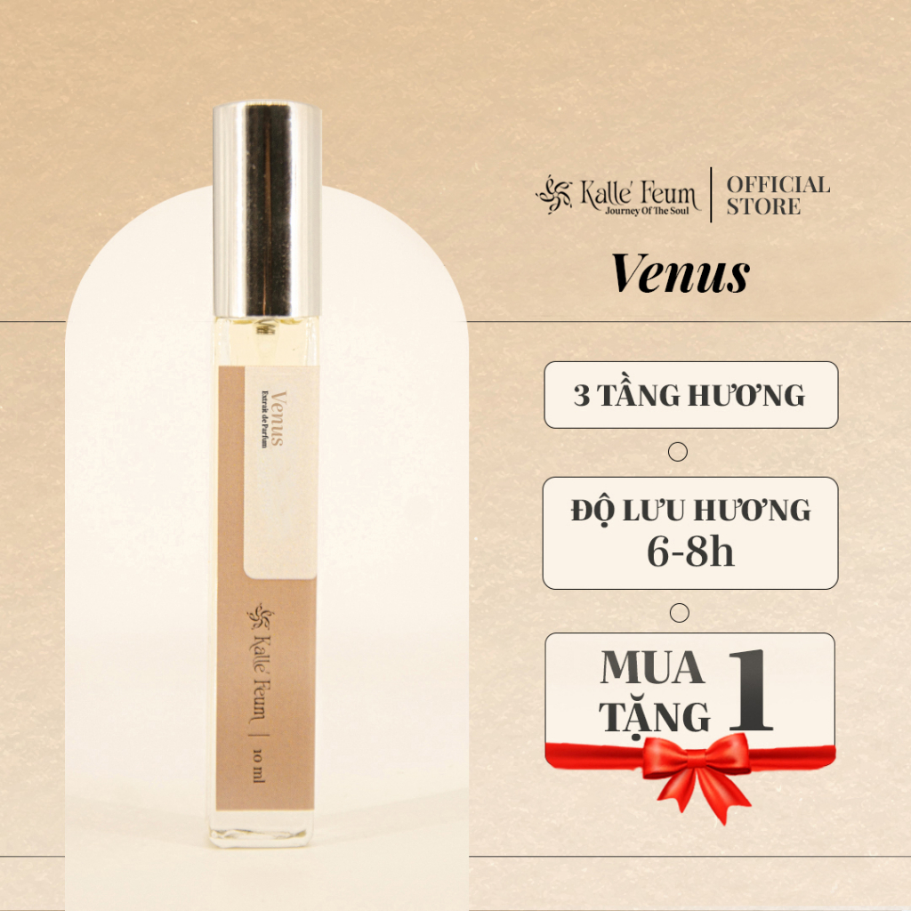 Nước Hoa VENUS Đáng Yêu Dạng Xịt 10ml | Kalle' Feum