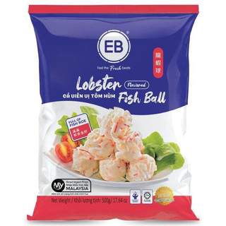 Chả cá viên tôm hùm nhập khẩu malaysia eb 500gr
