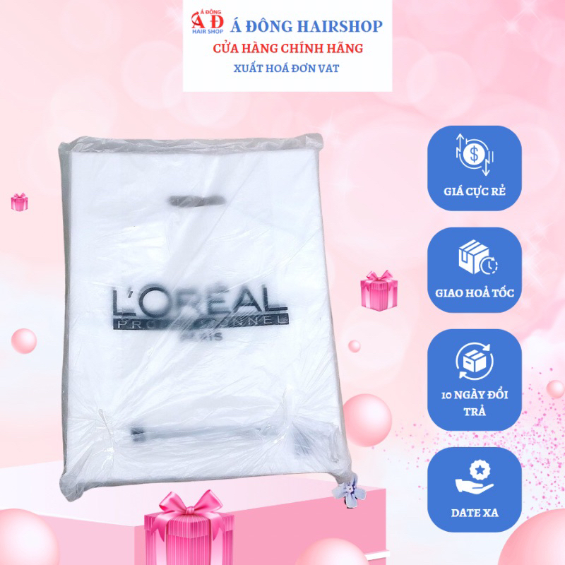 [LOREAL] 100 túi Nilon (1,4kg) PE đựng mỹ phẩm nhãn hiệu L'Oreal của hãng