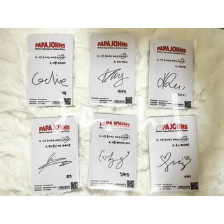 [PRE-ORDER] Card bo góc IVE Papa John official