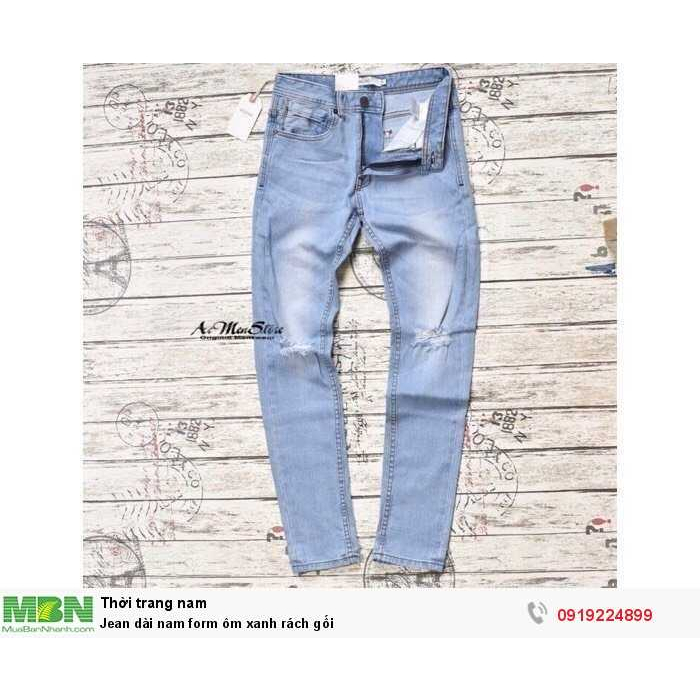 Quần Jean Nam Dài ALLEN STORE, Jean Cao Cấp, Vải Cotton Co Giãn Mạnh, Dày Dặn,Phom Body AL2000