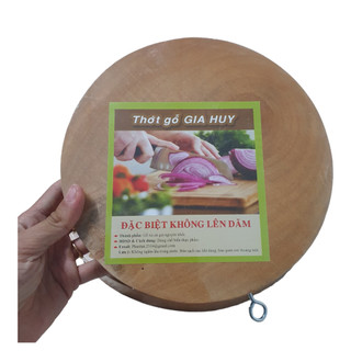 Thớt Gỗ Tròn Cao Cấp