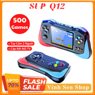 Máy chơi game Sup Q12, 500 game đỉnh cao chơi hoài không chán xuyên hè, game siêu mượt mà