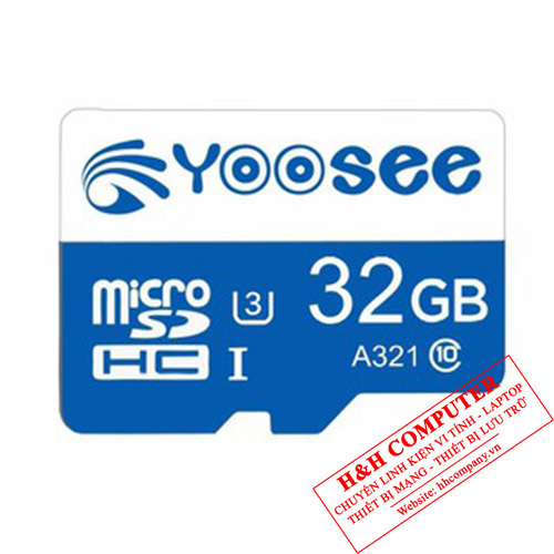 THẺ NHỚ 32G YOOSEE A321 90MB/S FULL BOX Giá 70k