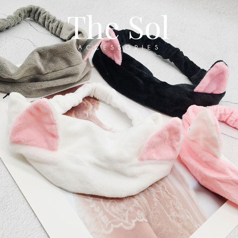 Băng Đô/ Bờm Rửa Mặt Dễ Thương Cute Hàn Quốc thesol.accessories
