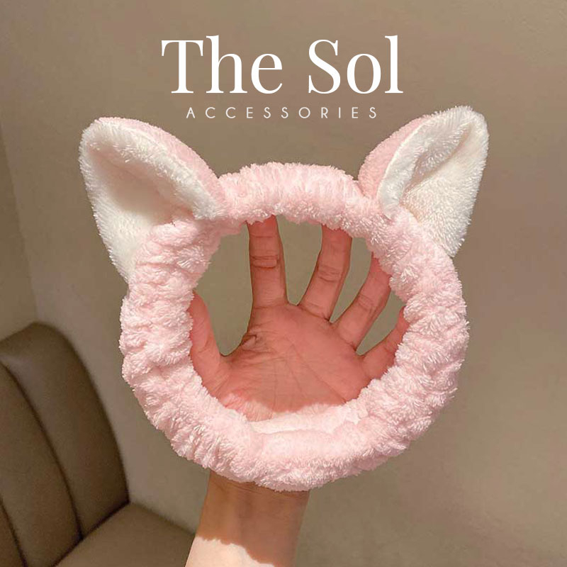 Băng Đô/ Bờm Rửa Mặt Dễ Thương Cute Hàn Quốc thesol.accessories