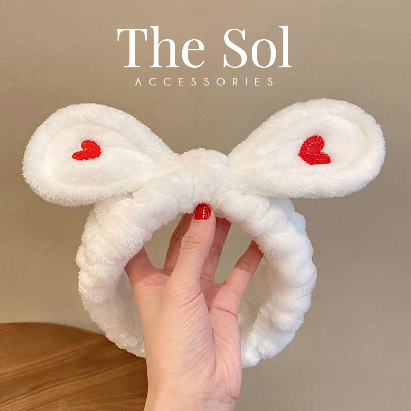 Băng Đô/ Bờm Rửa Mặt Dễ Thương Cute Hàn Quốc thesol.accessories