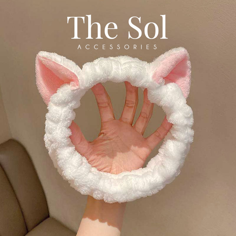 Băng Đô/ Bờm Rửa Mặt Dễ Thương Cute Hàn Quốc thesol.accessories