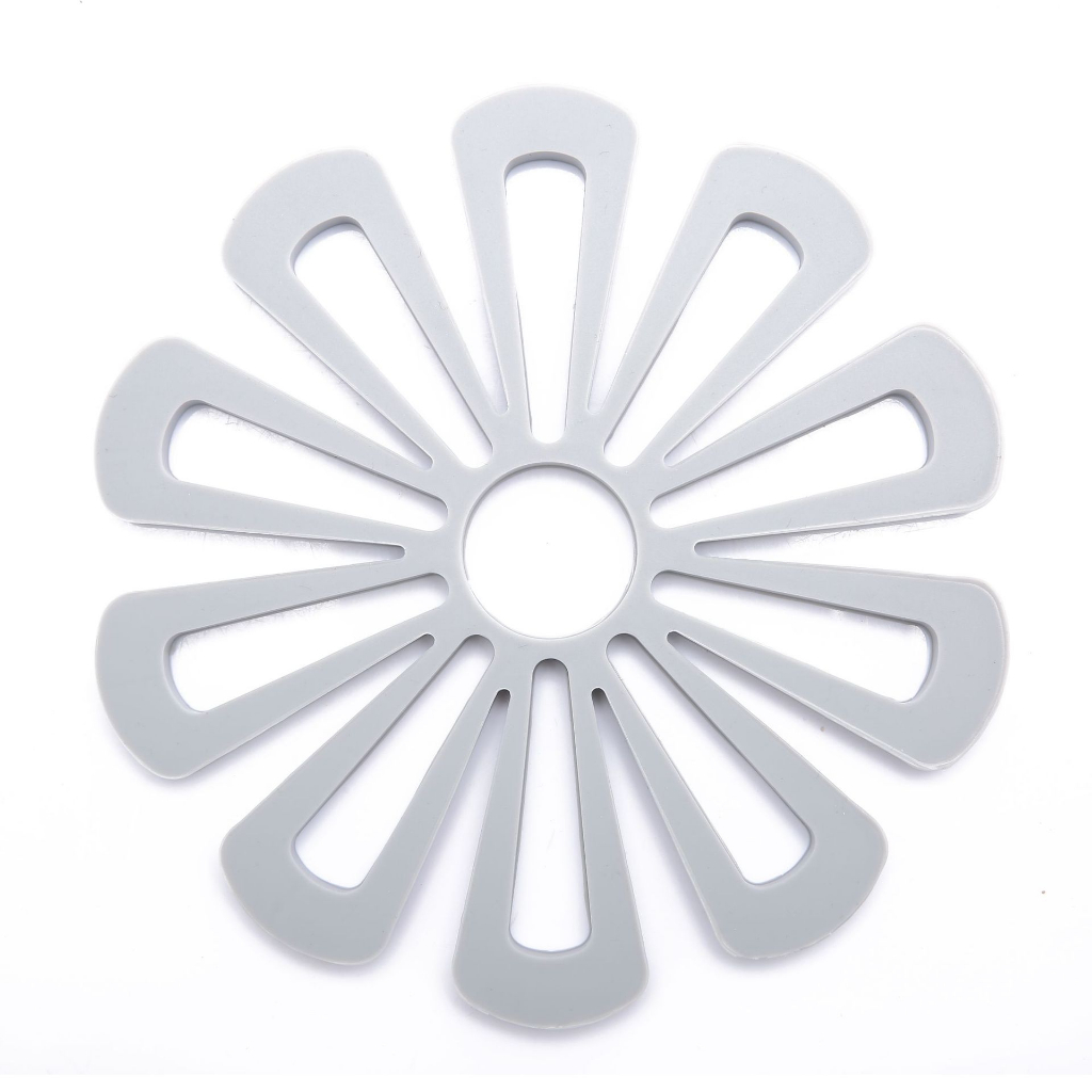 Miếng lót nồi hình bông hoa, đế lót ly, tấm đệm nồi, bát cách nhiệt, thiết kế trang trí bàn ăn trang nhã bắt mắt