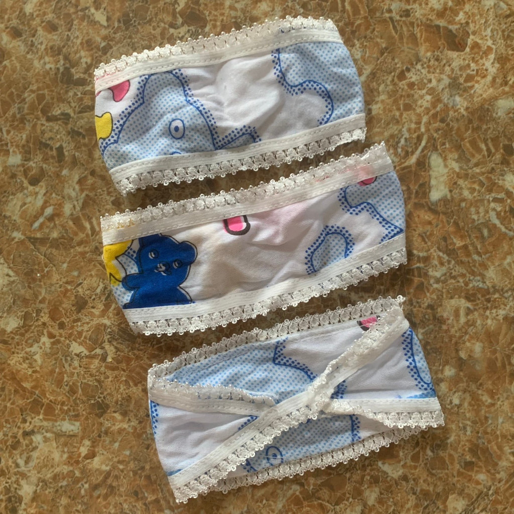 Che thóp hình gấu sơ sinh cotton mềm co giãn tốt CSSX VINH BAN