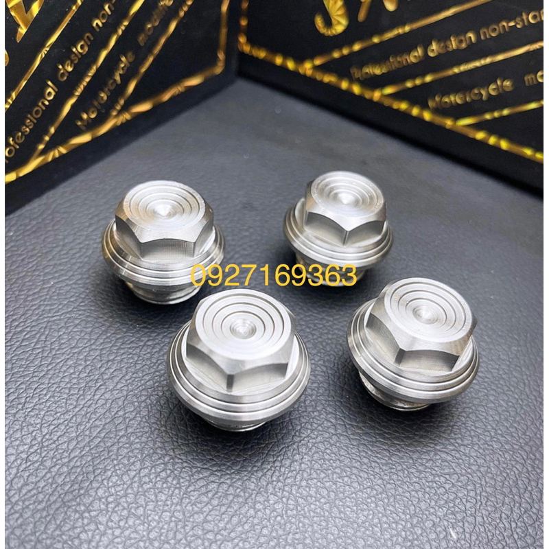 ốc nắp thăm nhớt inox 304 V Salaya có loại cho suzu ki