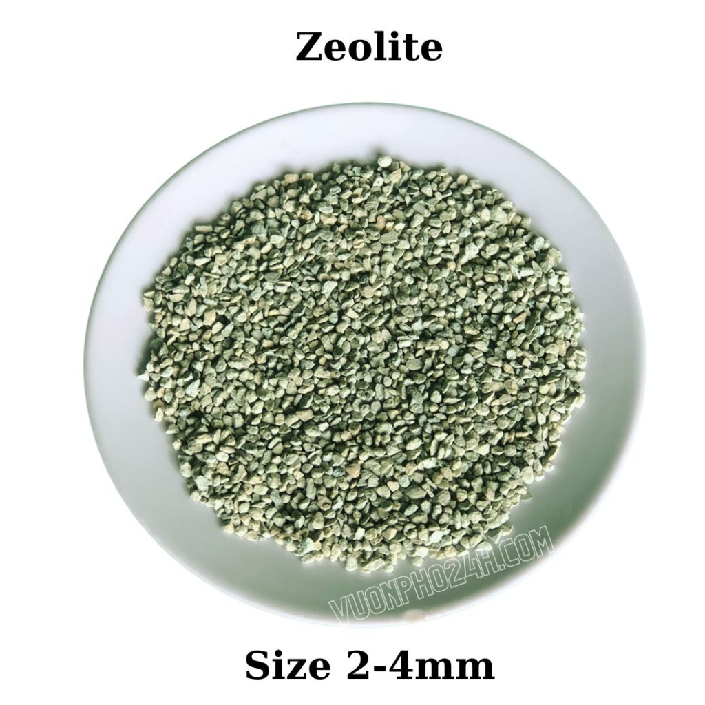 Đá khoáng Zeolite - Giá Thể Trồng Sen Đá, Xương rồng - Đá Rãi Mặt (size 2-4mm)