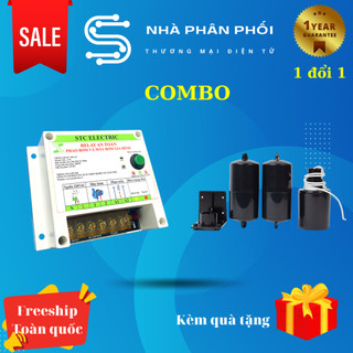 Combo Rơ le an toàn phao điện và phao điện JY-70AB