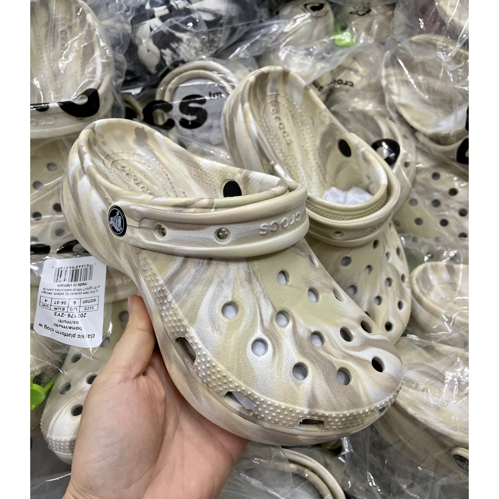 DÉP SỤC  CROSS  VÂN ĐÁ ĐẾ CAO 5CM CHO NAM NỮ