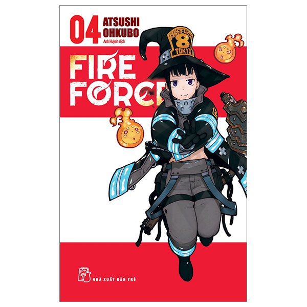 Truyện tranh Fire Force -lẻ tập 1, 2,3,4,5 - Tặng Kèm Bookmark Giấy Hình Nhân Vật + Card Nhựa