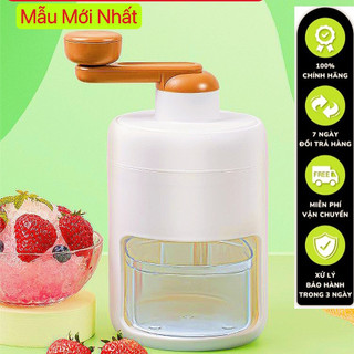 Máy bào đá mini , xay đá tuyết , làm kem tuyết quay bằng tay đa năng , tiện lợi cho mọi gia đình