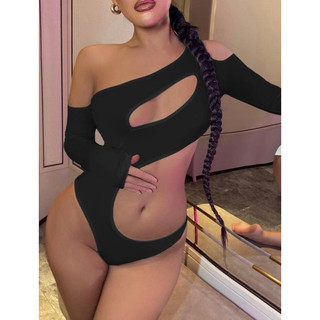 Body Suit liền thân khoét eo