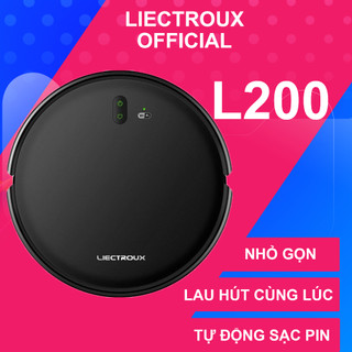 Robot hút bụi lau nhà đồng thời Liectroux L200 - Máy hút bụi lau nhà cùng lúc giá rẻ