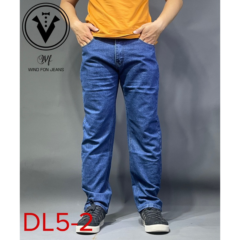 Jeans Nam Trung Niên Co giãn cơ bản