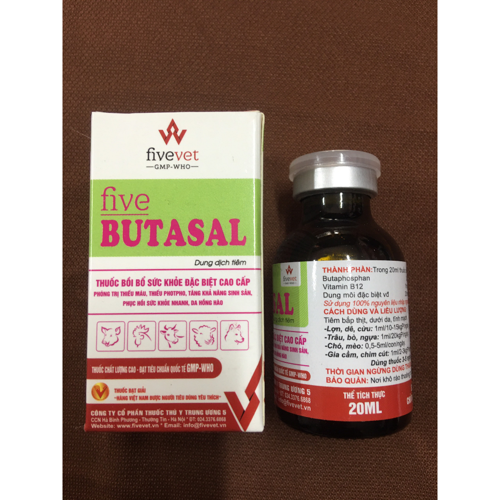 Tăng lực nhanh Butafosfan B12 20ml