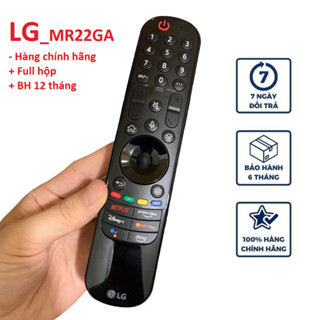 Điều khiển tivi LG giọng nói MR22GA đời 2022 chính hãng Indonesia, Remote LG thông minh có chuột bay, mót tv lg 2022