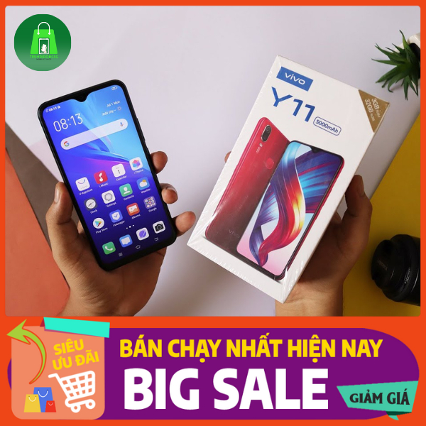 điện thoại Vivo Y11 (6GB-128GB) - 6.35 inch Màn hình giọt nước-pin tận 5000mah Xuất hiện tinh tế và hiệu suất mạnh mẽ