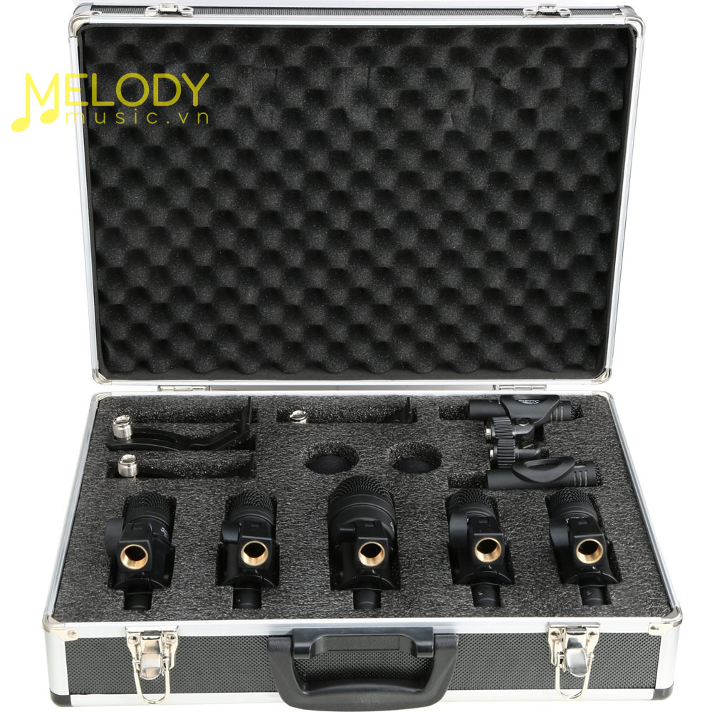 Bộ micro trống Soundking EF072B - Bộ 7 micro - Hàng chính hãng - Tặng kèm hộp đựng