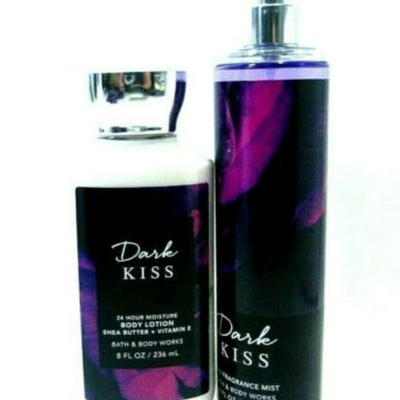 SET XỊT TOÀN THÂN VÀ SỮA DƯỠNG THỂ BATH& BODY WORKS DARK KISS