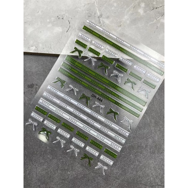 Sticker dáng nail  - Sticker dán móng, sticker trang trí nail - DH 444 Sushi Nail Mi