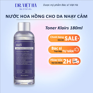 Nước hoa hồng/ Toner Klairs Không mùi cho da nhạy cảm