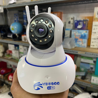 Camera Yoosee 3 râu chỉ kết nối cổng dây mạng Lan