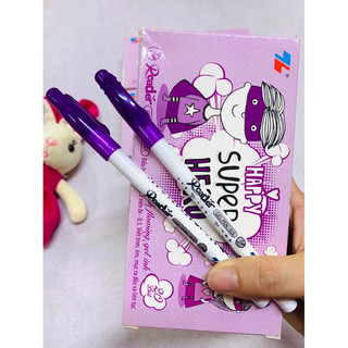 Bút gel gel-07 hộp 20 tím chính hãng bút thiên long