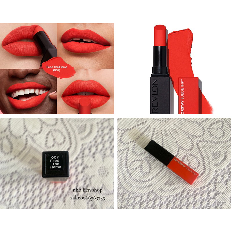 Son lì  Revon Colorstay Suede ink lipstick