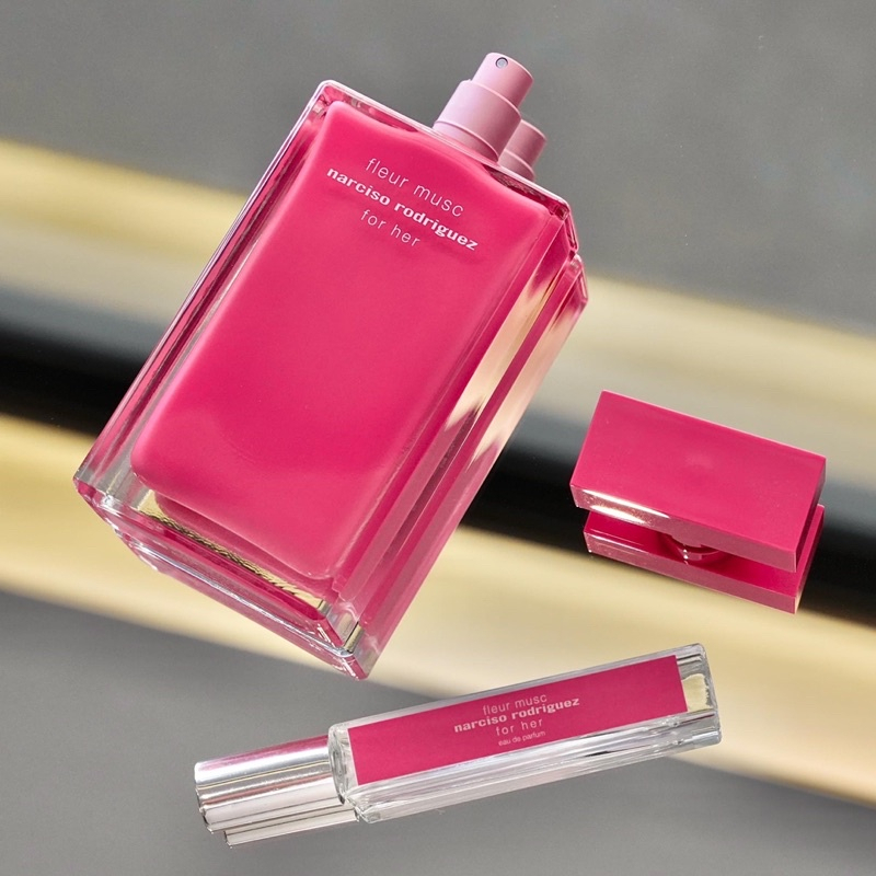 Nước hoa nữ Nar hồng đậm Fleur Musc For Her EDP ( Mẫu Thử - Chiết 10ml)
