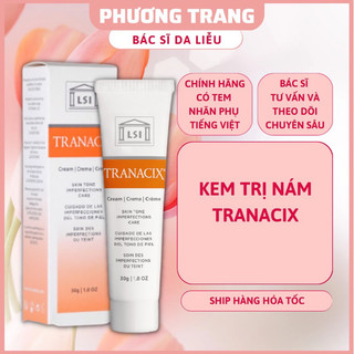 Hàng chính hãng kem dưỡng sáng da tranacix cream giúp mờ nám 30g - bác sĩ phương trang