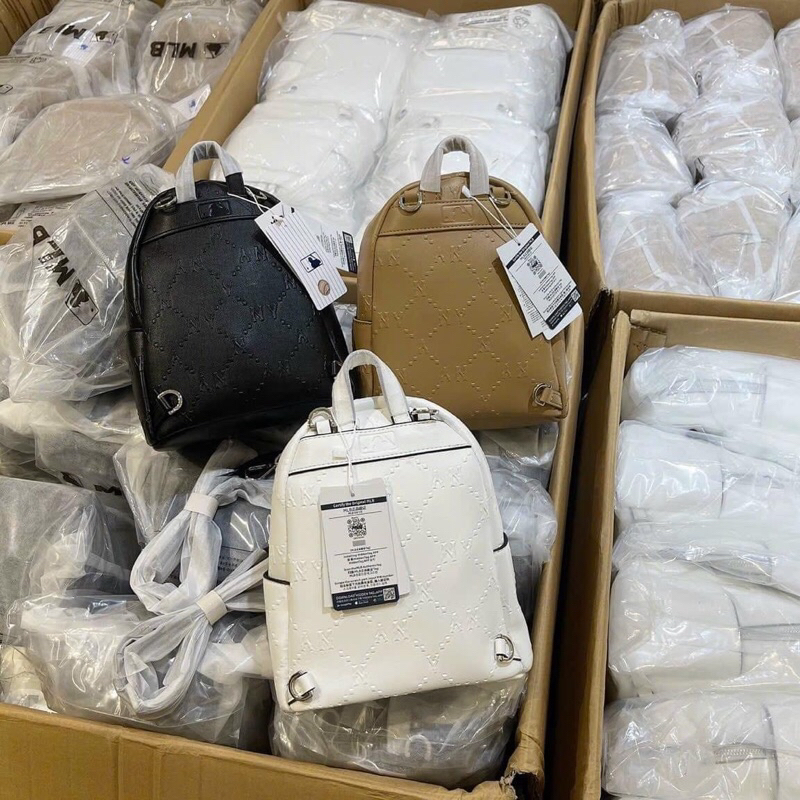 Balo Da MLB Monogram Diamond 23cm