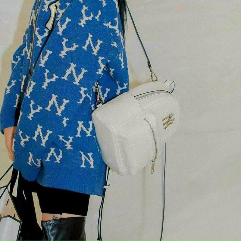 Balo Da MLB Monogram Diamond 23cm