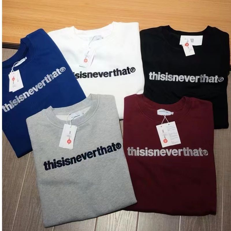 Áo sweater nỉ brand Hàn Thisisneverthat