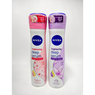Xịt khử mùi nivea extra white serum