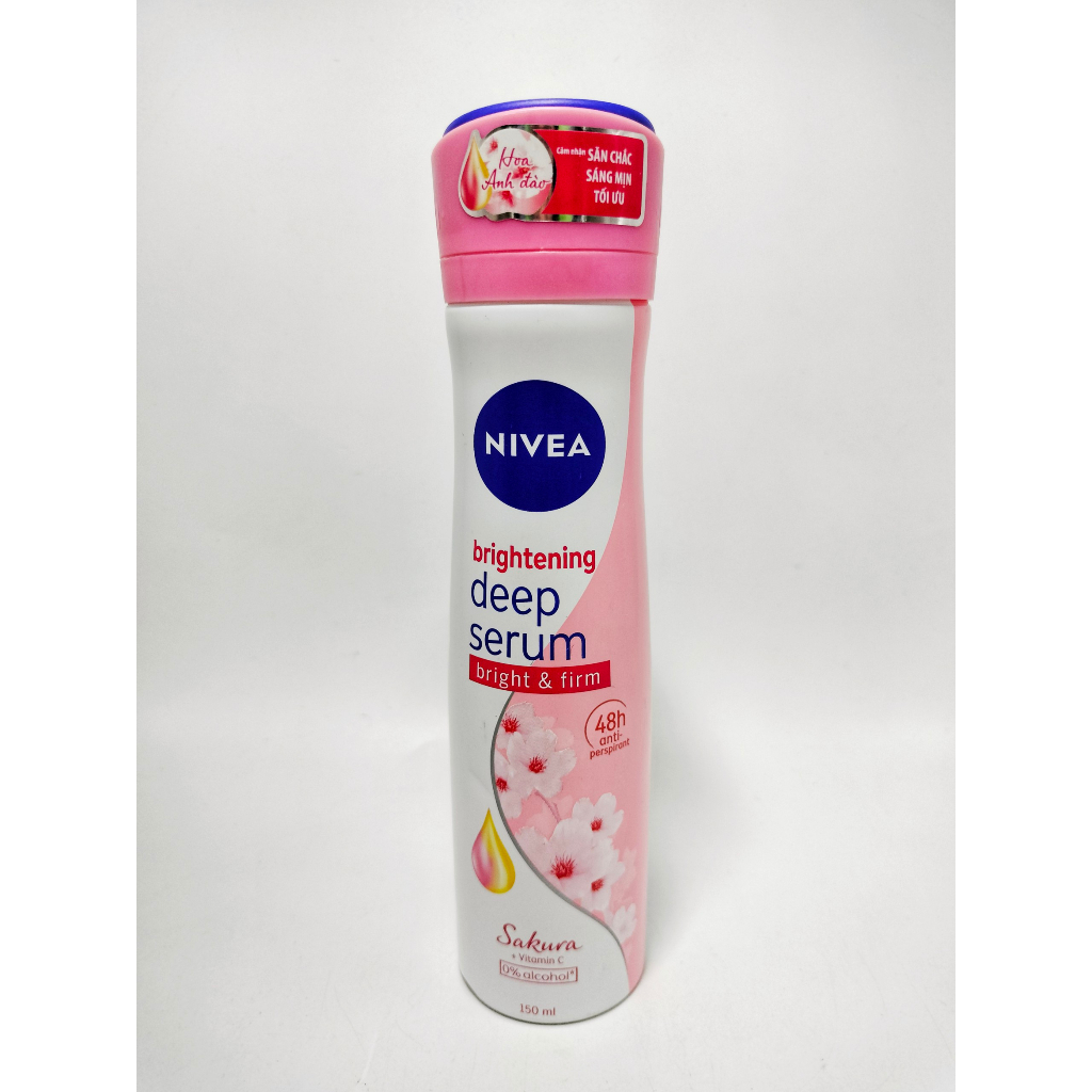 Xịt Khử Mùi NIVEA Extra White Serum