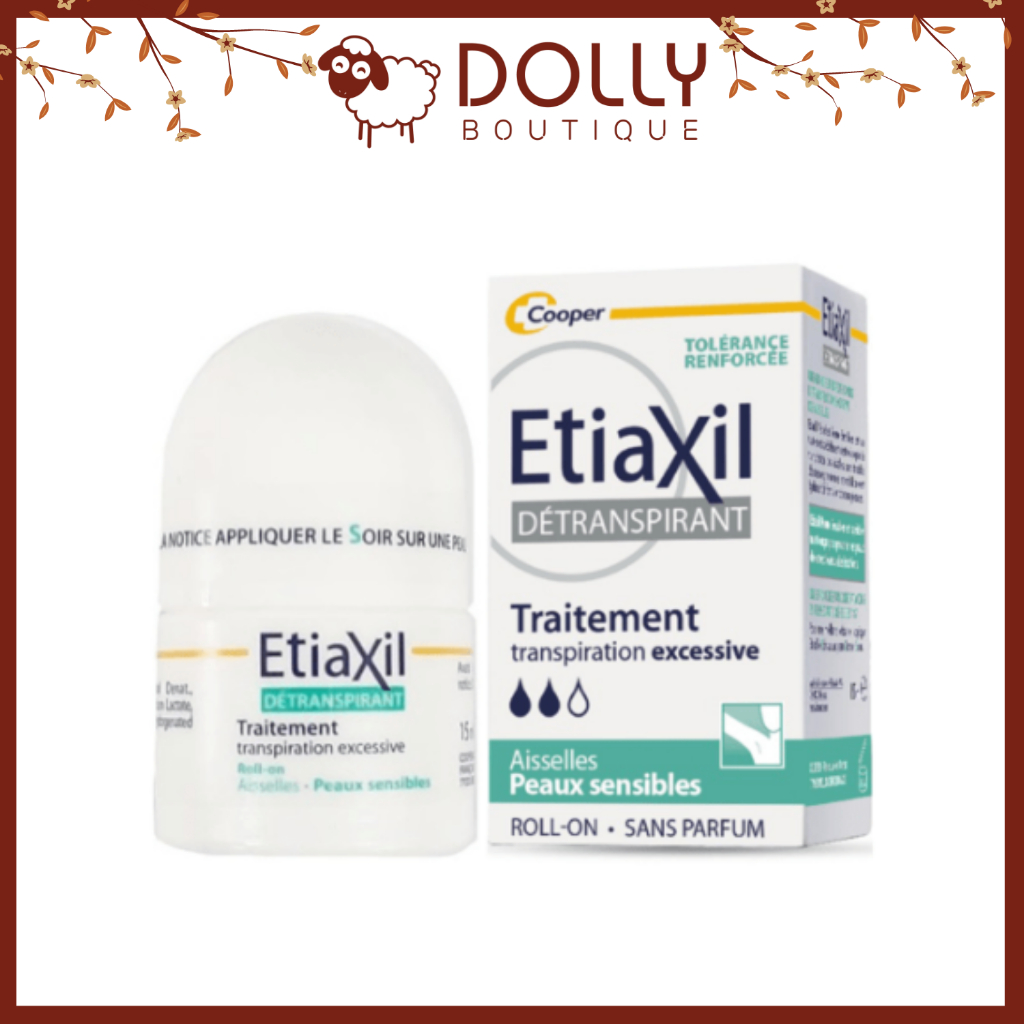 Lăn Giảm Mồ Hôi Ngăn Mùi Etiaxil Dành Cho Da Nhạy Cảm 15ml