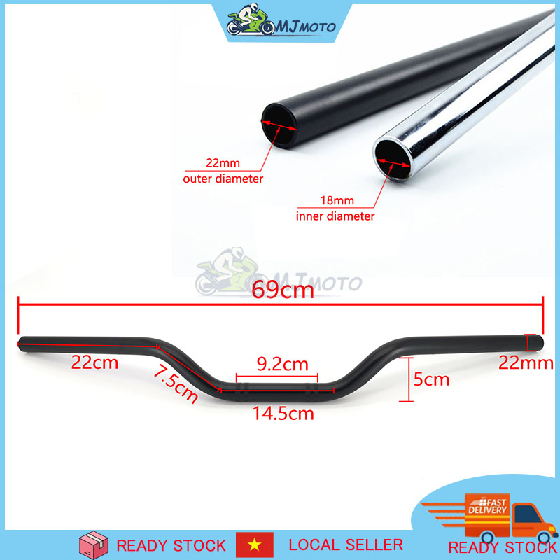 Ghi Đông Xe Máy Phi 22mm