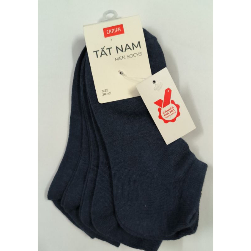 Pack 5 đôi tất cổ ngắn nam Canifa