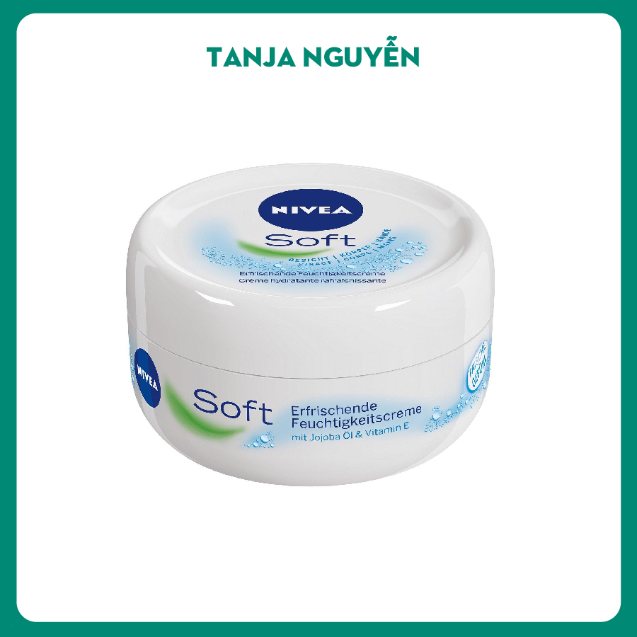 Kem dưỡng ẩm toàn thân Nivea Soft hũ 200ml