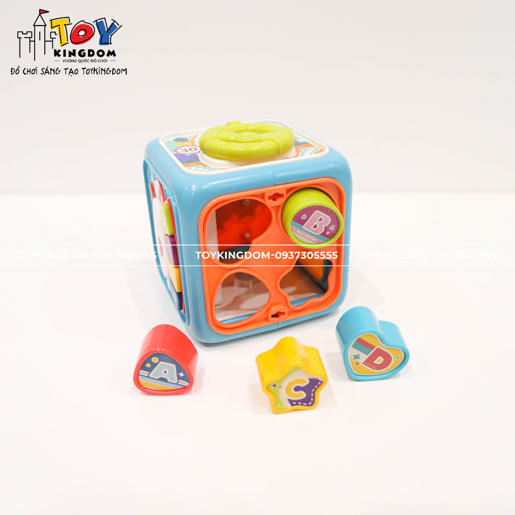 Đồ Chơi Hình Khối 6 Mặt Mini Tiếng Anh Ahihi – Dành Cho Sự Phát Triển Đầu Đời Bé – Cho Bé từ 6th